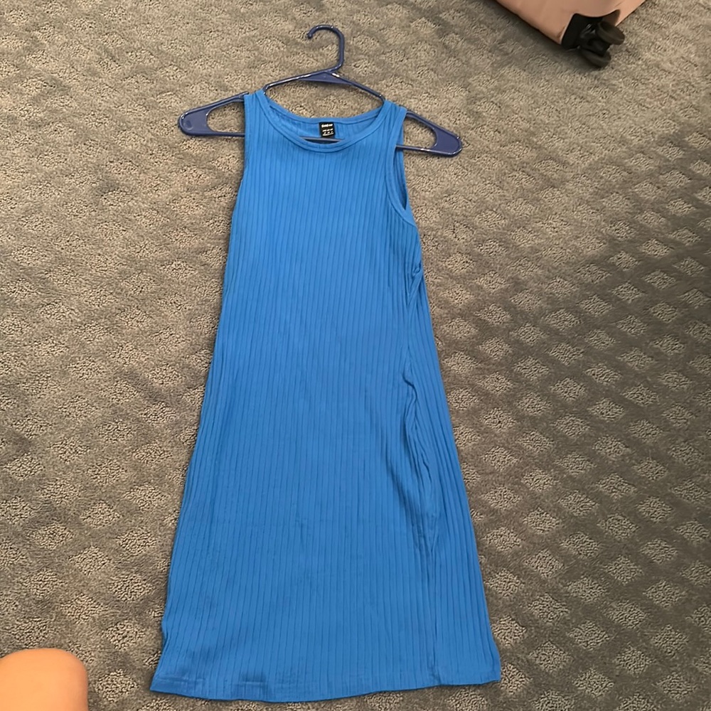 Shein blue dress